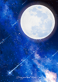 带来好运✨满月和流星 2