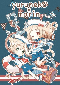 ゆるねこ×マリン