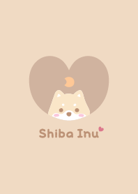 Shiba Inu2 Moon - OrangeYellow
