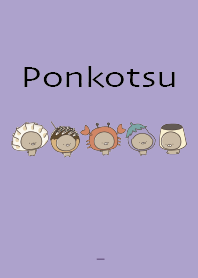 Blue Purple : Food Bear Ponkotsu 7
