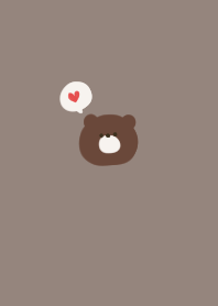 Greige and Bear.