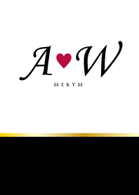 LOVE INITIAL - A&W 3