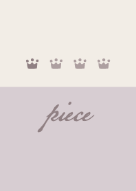 Purple beige <Crown>