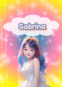 Sabrina bride beautiful hair G06