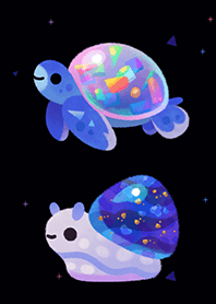 キラキラ生き物