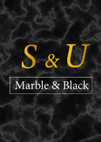 S&U-Marble&Black-Initial