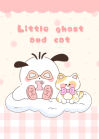 little ghost and cat