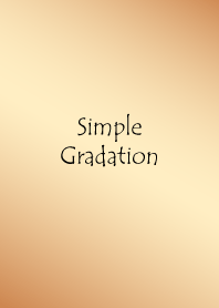 Simple Gradation -GOLD-