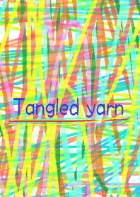 Tangled yarn