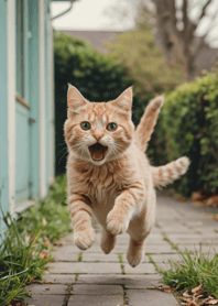 Cats run wild #HaEGaW02.