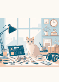 LOFI style relaxing wallpaper