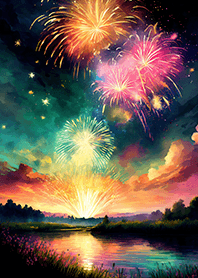 Beautiful Fireworks Theme#788