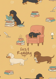 Cozy Reading Dogs