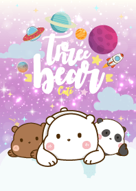 Bear Cute Galaxy Star
