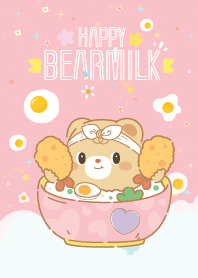 Bearmilk Happy x Fried Egg