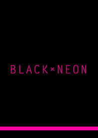 BLACK x NEON*PINK