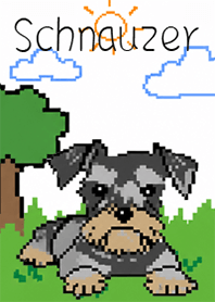 シュナウザー×ドット絵