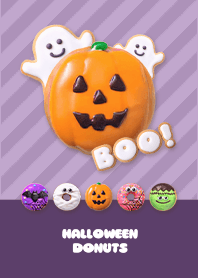 HALLOWEEN DONUTS - SC  Purple 4-3