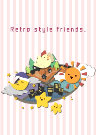 レトロスタンプの着せ替え