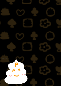 幻の白チビウンPマン 黒モノグラム
