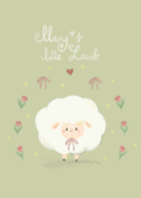 Marys little lamb  (pastel green ver.)