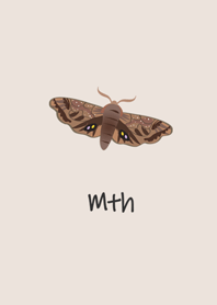 Simple bugs(Dark moth)