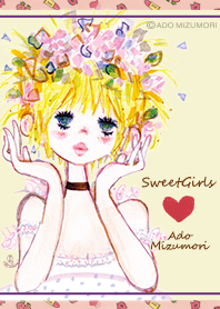 水森亜土 Sweet Girls