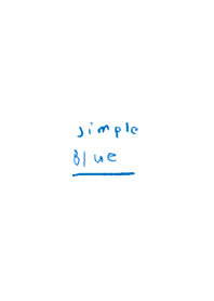 simple blue mood