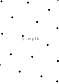 Mini polka dots.