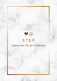 Appreciate life as it happens White 1_2