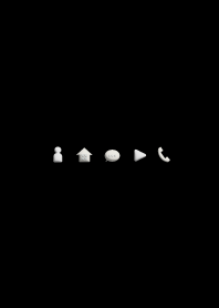 simple life design -black balloon-