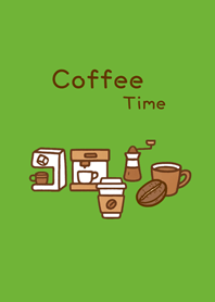 Daily coffee time(fresh green)