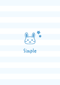 Rabbits Star =Blue= Border