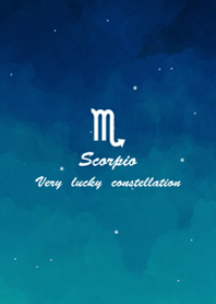 lucky constellation.Scorpio