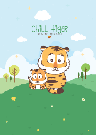 Chill Tiger Cutie