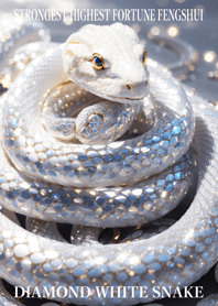 Diamond and white snake 42