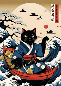 Lautan Kucing Ukiyo-e 43