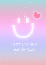 Heart and Smile shining sherbet color