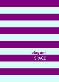 elegant SPACE <PURPLE/EMERALD>