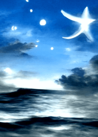 夜の月 月の海 #DkO_18。