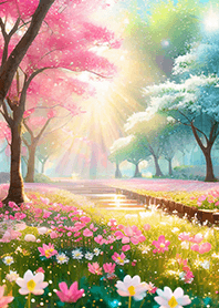 Beautiful real scenery(Spring-628)