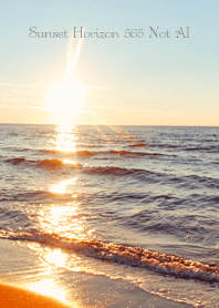 Sunset Horizon 565 Not AI