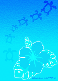 リゾート気分_ハワイアンホヌ51 #cool