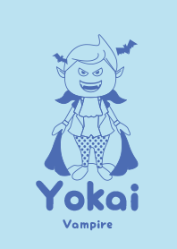 Yokai Vampire Baby blue