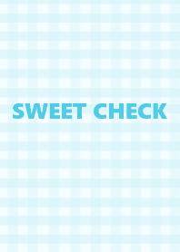 =SWEET CHECK= lightblue
