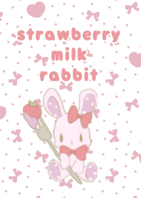 Strawberry milk rabbit