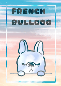 Bulldog Prancis x Langit Biru