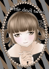 Little devil twins -Brown-