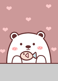 หมีขาวสุดน่ารัก