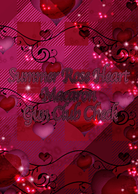 Summer Rose Heart Macaron Gun Club Check